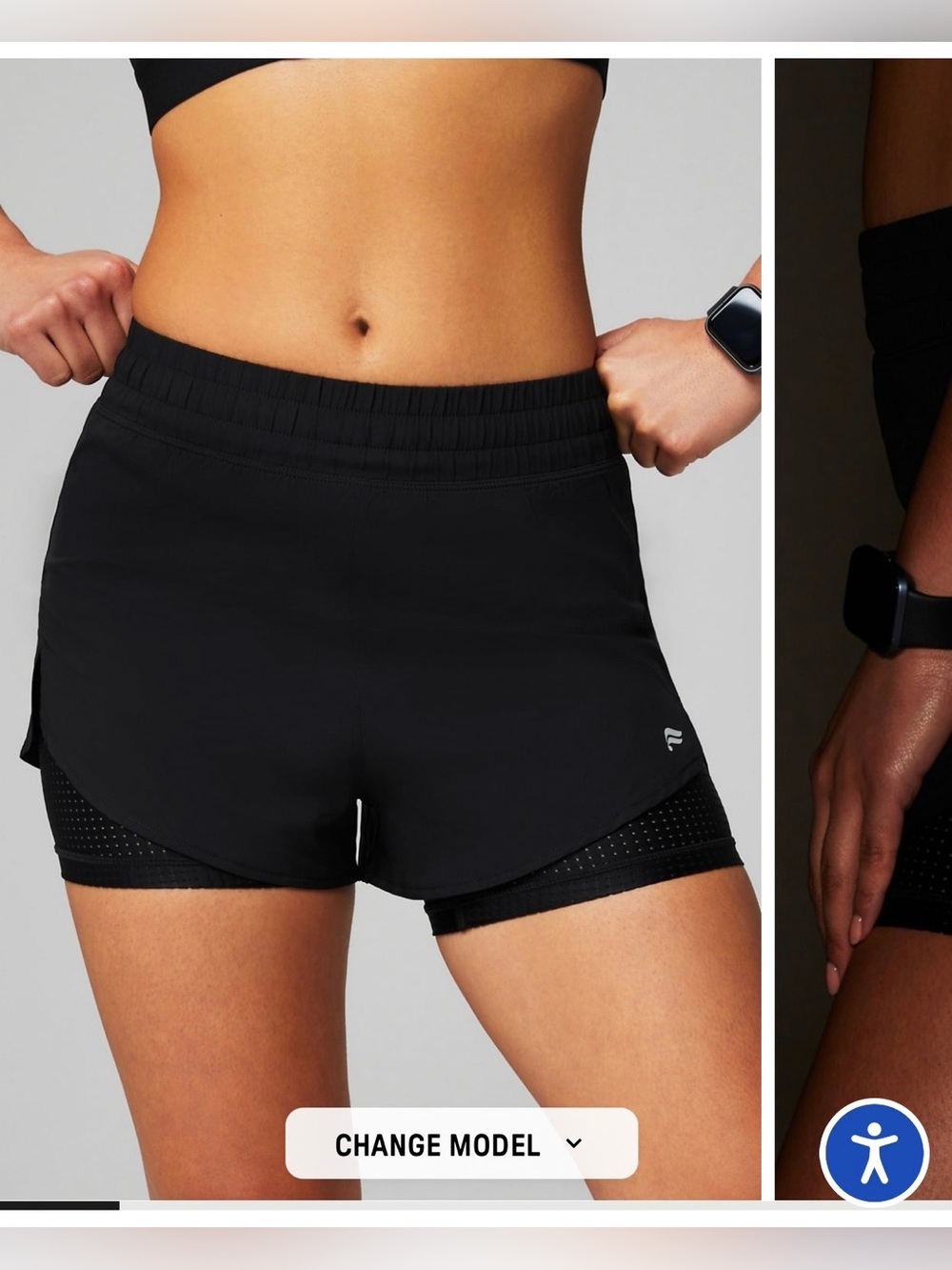Bundle Fabletics Running Shorts - Picture 6 of 12
